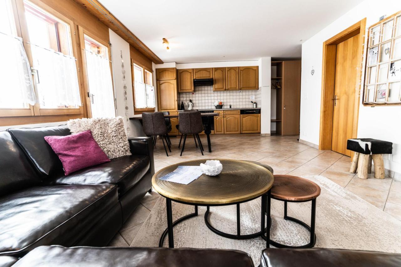 Haus Lotus, Riederalp Moosfluhbahn Apartman Kültér fotó