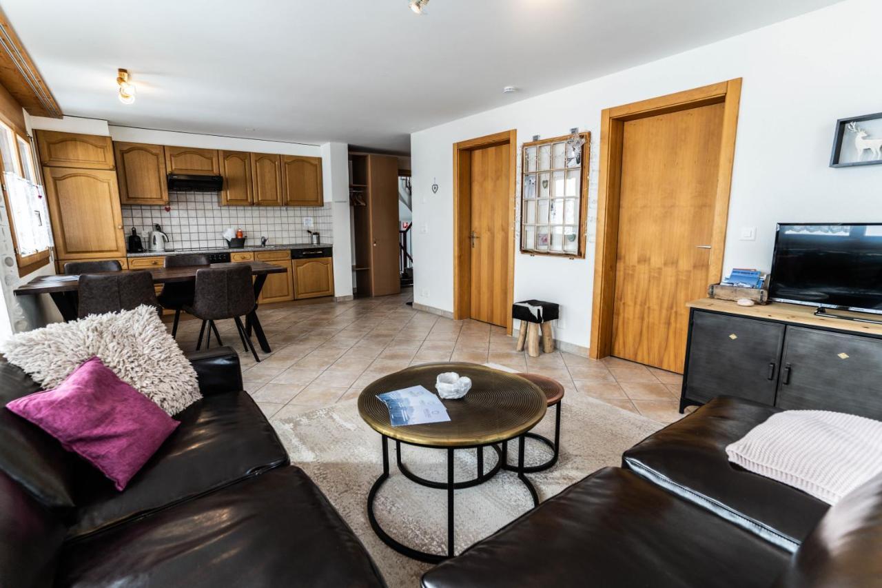 Haus Lotus, Riederalp Moosfluhbahn Apartman Kültér fotó