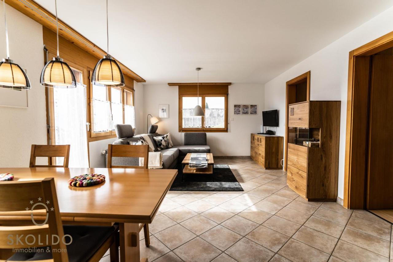 Haus Lotus, Riederalp Moosfluhbahn Apartman Kültér fotó