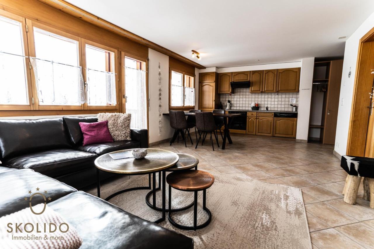 Haus Lotus, Riederalp Moosfluhbahn Apartman Kültér fotó