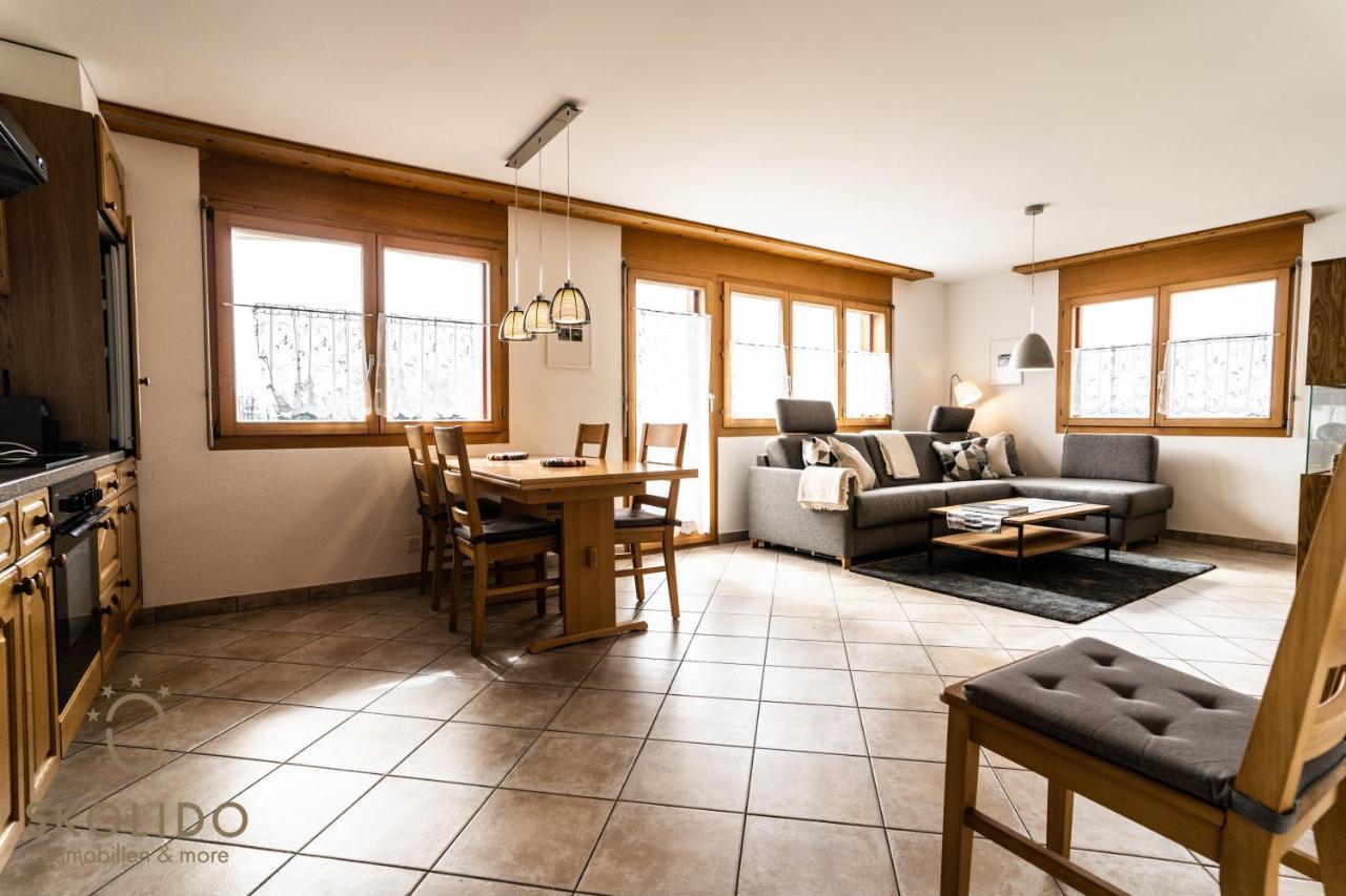 Haus Lotus, Riederalp Moosfluhbahn Apartman Kültér fotó